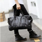 Large-Capacity Leather Handbag for Business & Travel