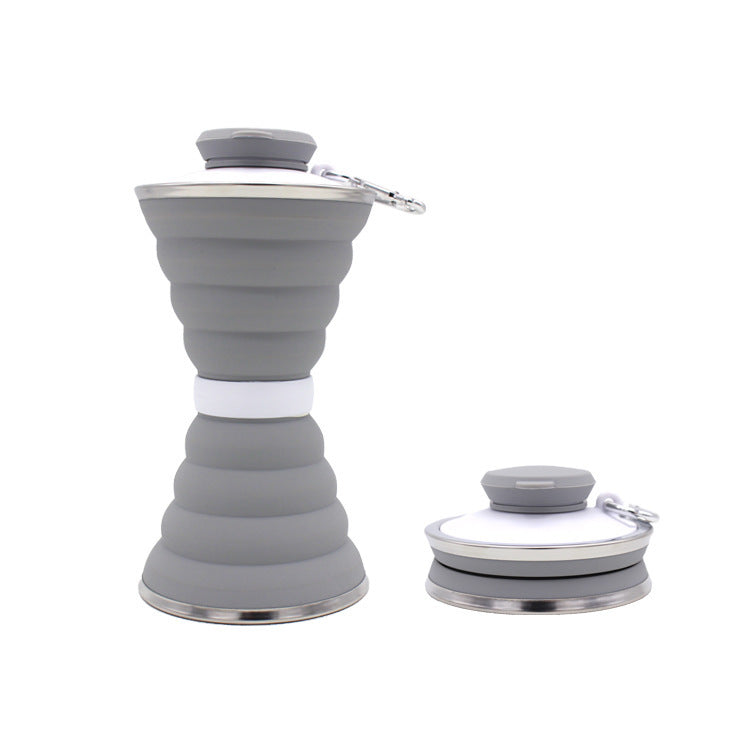 Foldable Leak-Proof Silicone Water Bottle