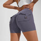 High Waist Quick Dry Yoga Shorts