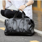 Large-Capacity Leather Handbag for Business & Travel