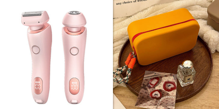 Effortless Hair Removal: 2 In 1 Epilator & Trimmer