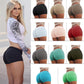 High Waist Seamless Yoga Shorts