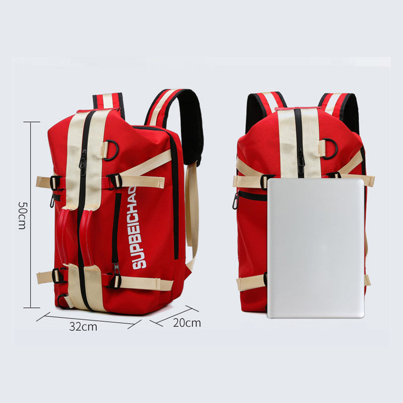 Unisex Waterproof Gym Backpack with Dry/Wet Compartments