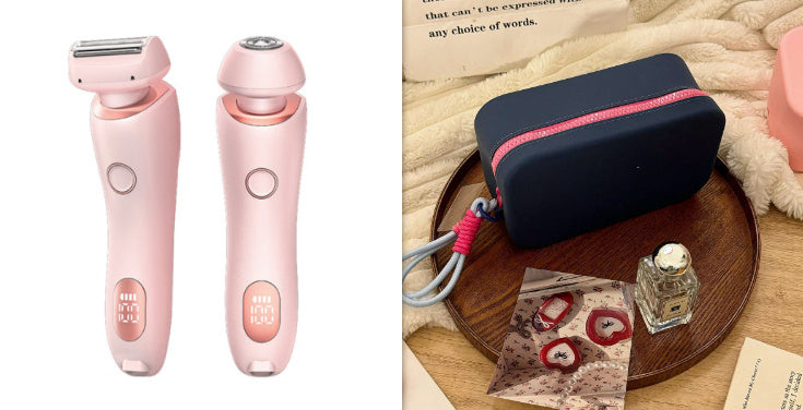 Effortless Hair Removal: 2 In 1 Epilator & Trimmer