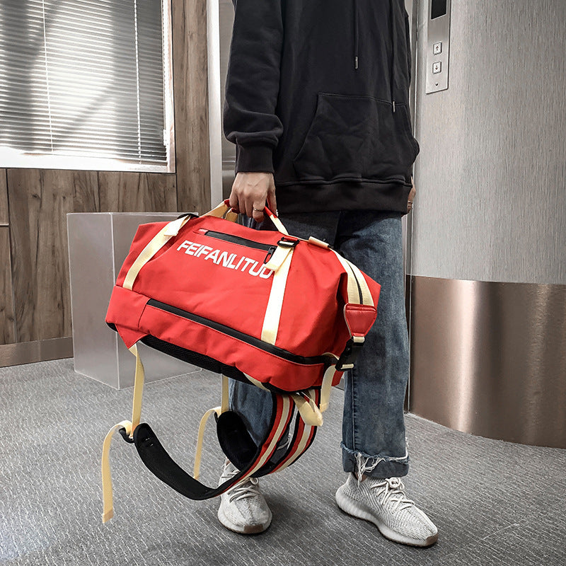 Unisex Waterproof Gym Backpack with Dry/Wet Compartments