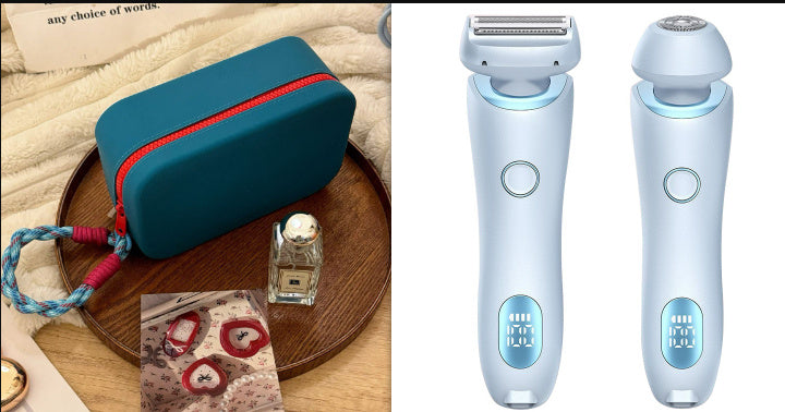 Effortless Hair Removal: 2 In 1 Epilator & Trimmer