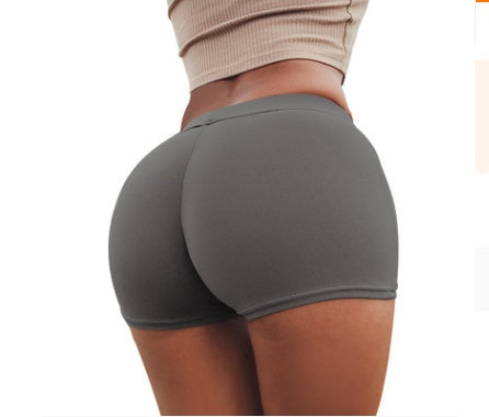 High Waist Seamless Yoga Shorts