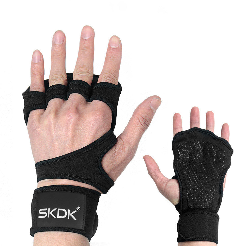 Breathable Halffinger Workout Gloves