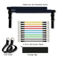 Portable Fitness Bar with Resistance Bands