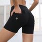 High Waist Quick Dry Yoga Shorts