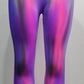 Tie Dye Aurora Print Yoga Pants