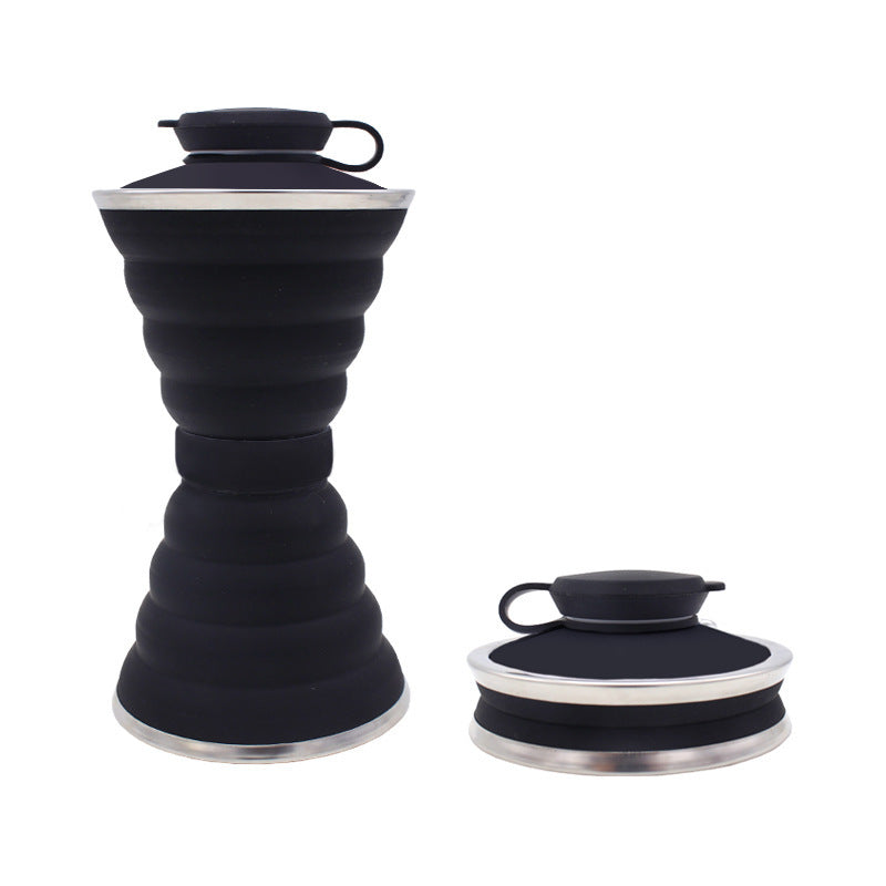 Foldable Leak-Proof Silicone Water Bottle