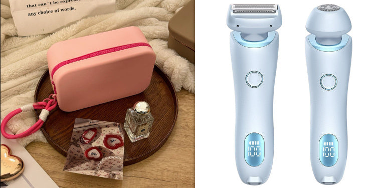 Effortless Hair Removal: 2 In 1 Epilator & Trimmer