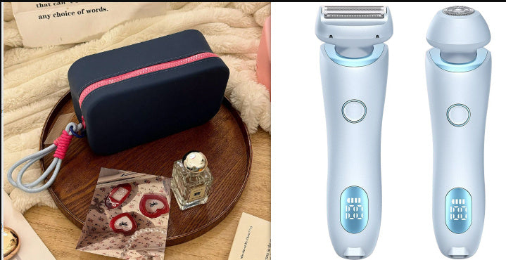 Effortless Hair Removal: 2 In 1 Epilator & Trimmer