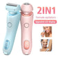 Effortless Hair Removal: 2 In 1 Epilator & Trimmer