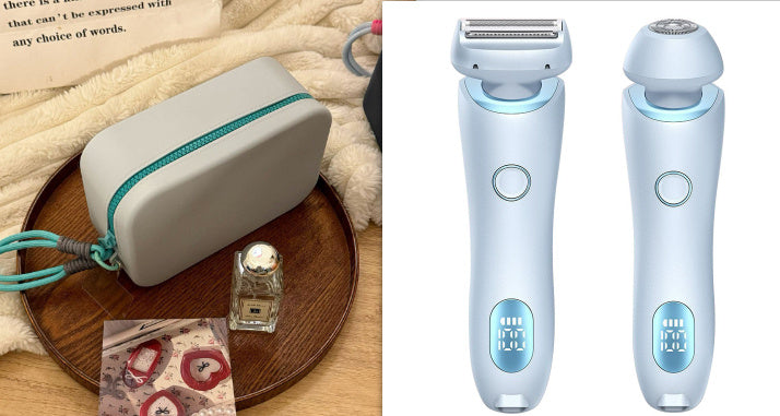 Effortless Hair Removal: 2 In 1 Epilator & Trimmer