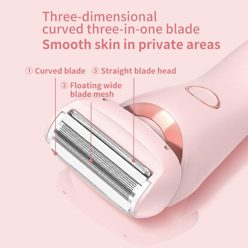 Effortless Hair Removal: 2 In 1 Epilator & Trimmer