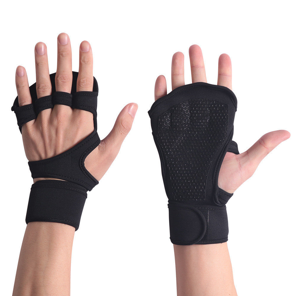 Breathable Halffinger Workout Gloves