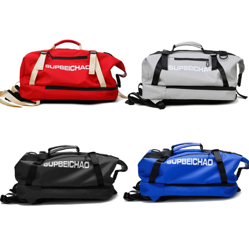 Unisex Waterproof Gym Backpack with Dry/Wet Compartments