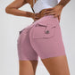 High Waist Quick Dry Yoga Shorts